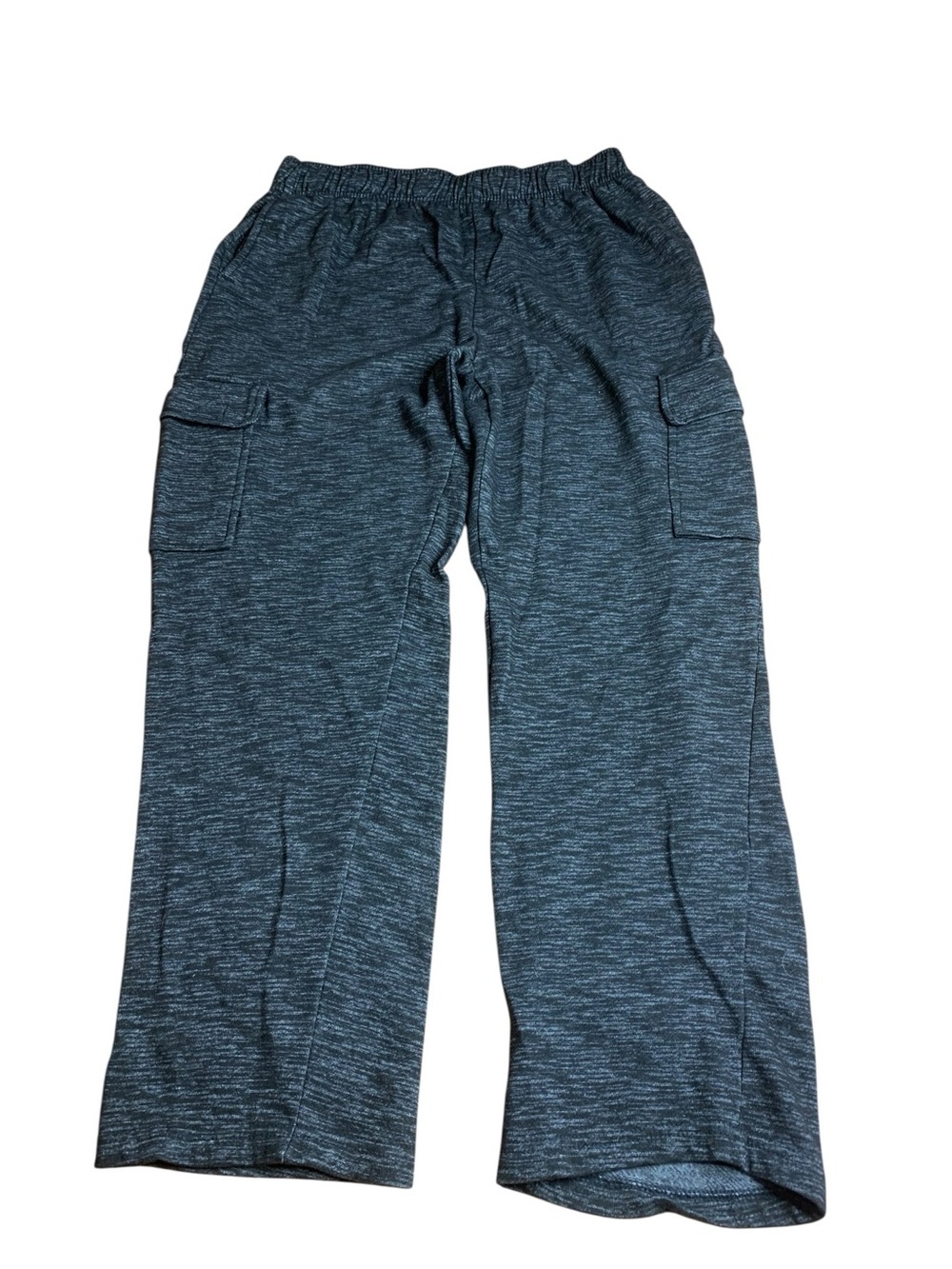 Open Trails Men's Fleece Cargo Sweatpants - Charcoal Heather - Size L